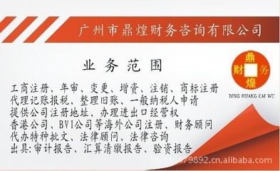 專業(yè)護(hù)航，財(cái)智未來——廣州市鼎煌財(cái)務(wù)咨詢有限公司